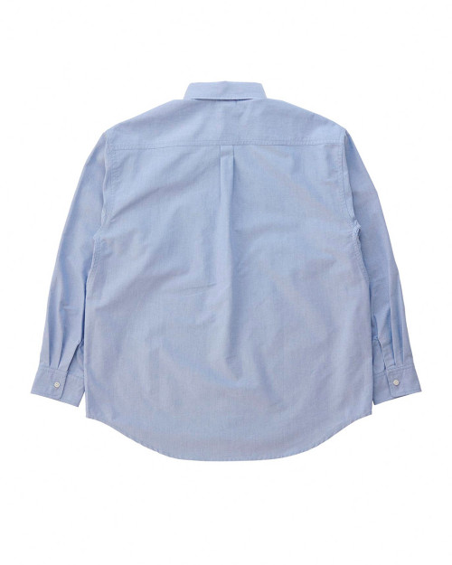 camisa oxford gramicci stance color azul