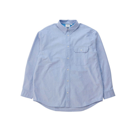 camisa oxford gramicci stance color azul