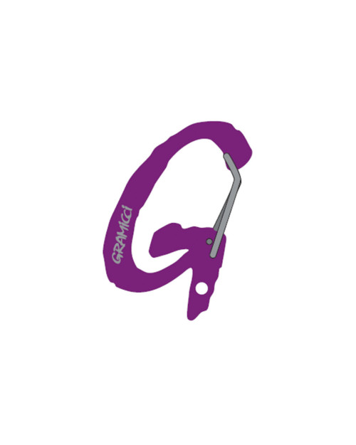 mosqueton gramicci g-carabiner morado