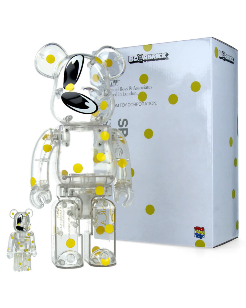 BE@RBRICK SR_A 2nd Ver. 100％ & 400％ Buy online BEARBRICK 100+400% SAMUEL ROSS - Nigra Mercato