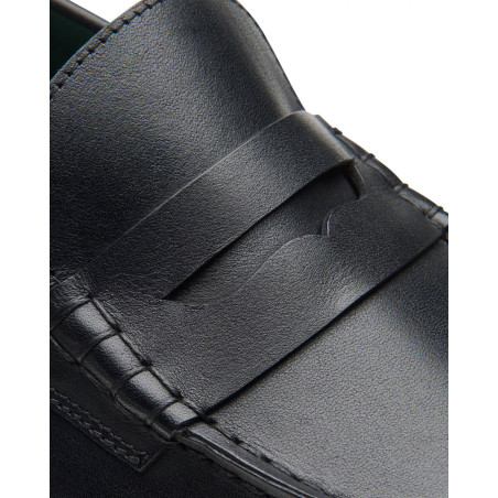 zapatos mocasines para hombre clarks craft james lo loafer color negro de piel