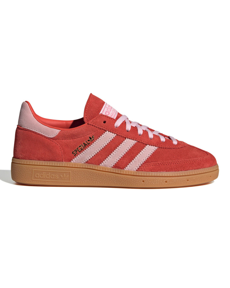 zapatillas adidas spezial para mujer color rojo