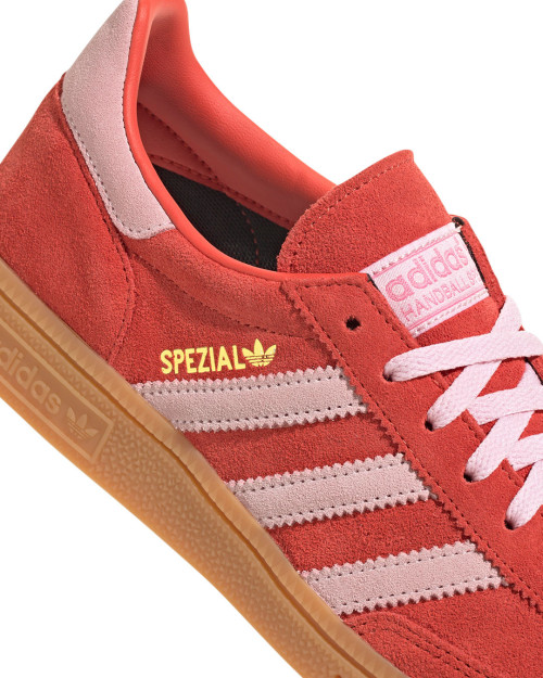 zapatillas adidas spezial para mujer color rojo