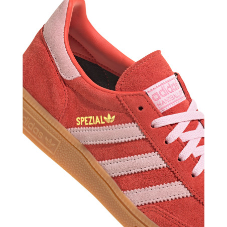 zapatillas adidas spezial para mujer color rojo