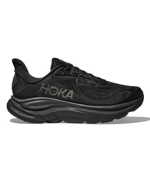 zapatillas de running hoka clifton 10 para mujer color negro
