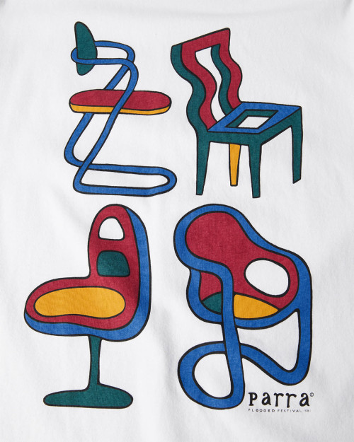 camiseta parra de color blanco