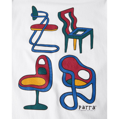 camiseta parra de color blanco