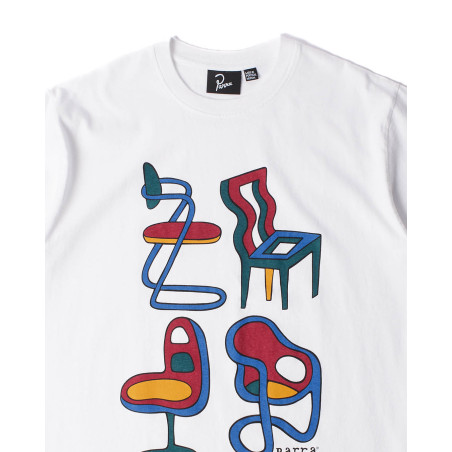 camiseta parra de color blanco