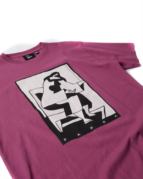 camiseta de parra de color magenta