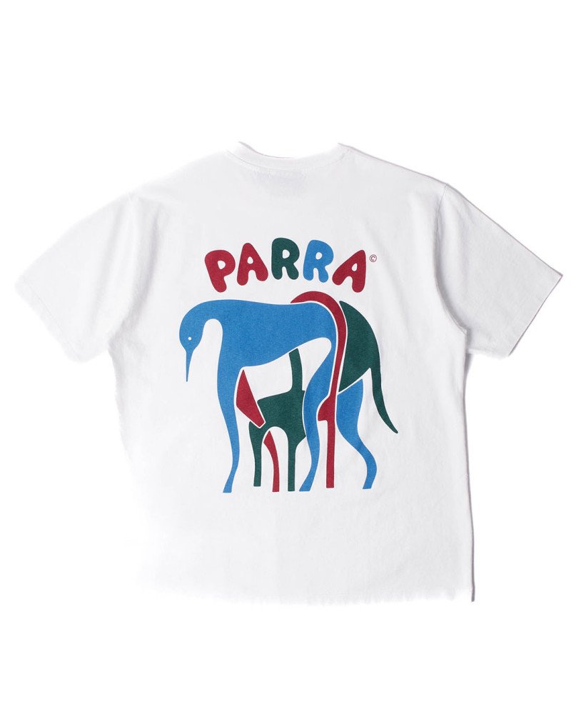 camiseta parra de color blanco