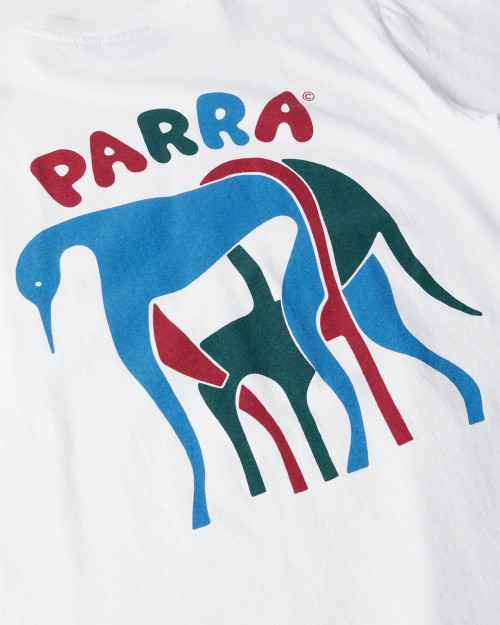 camiseta parra de color blanco