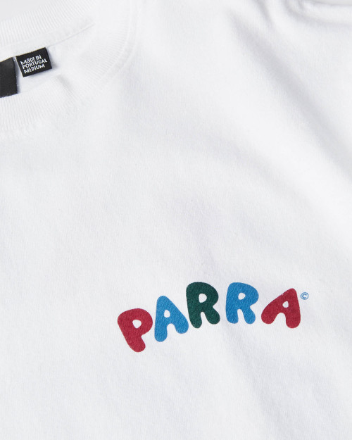 camiseta parra de color blanco