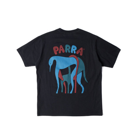 camiseta parra de color negro