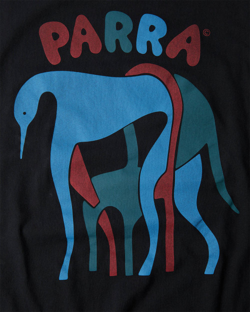 camiseta parra de color negro