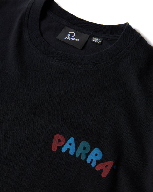 camiseta parra de color negro