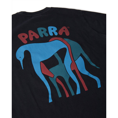 camiseta parra de color negro