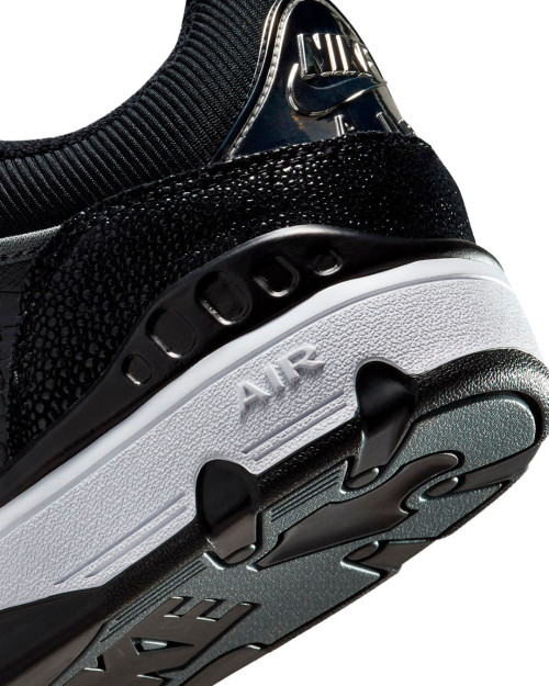 zapatillas nike air force 3 x nigo color negro