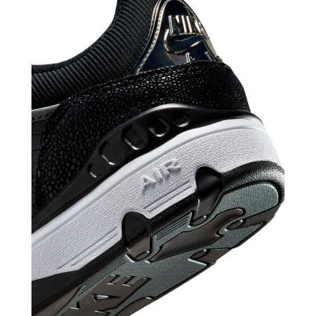 zapatillas nike air force 3 x nigo color negro