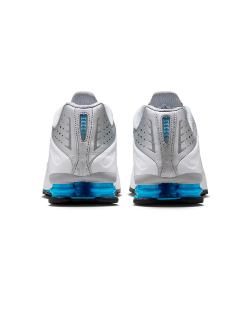 zapatillas nike shox r4 color plateado