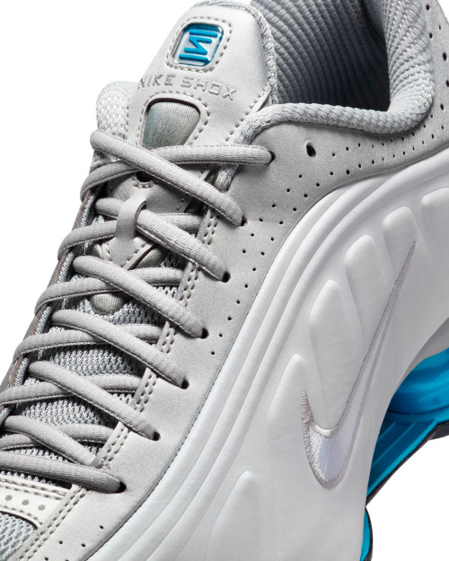 zapatillas nike shox r4 color plateado