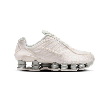 zapatillas nike shox tl para mujer color blanco