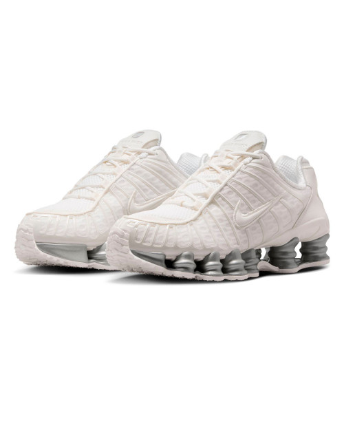 zapatillas nike shox tl para mujer color blanco