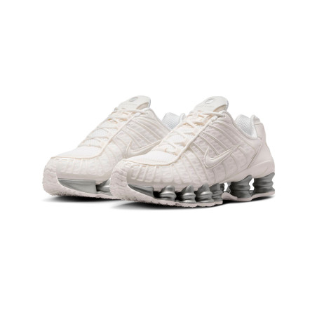 zapatillas nike shox tl para mujer color blanco