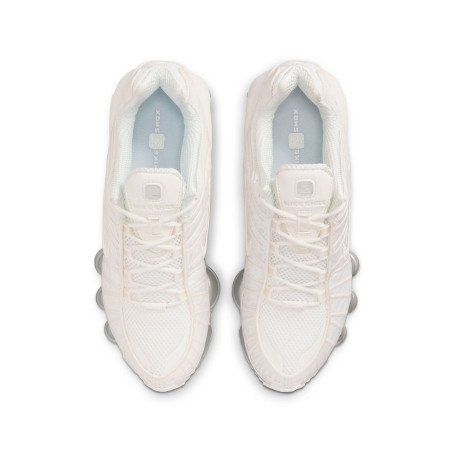 zapatillas nike shox tl para mujer color blanco