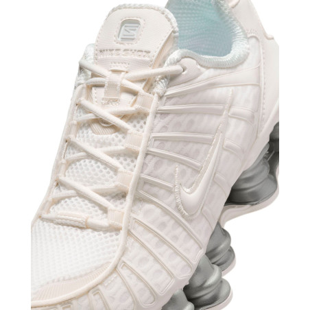zapatillas nike shox tl para mujer color blanco