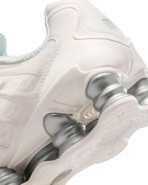 zapatillas nike shox tl para mujer color blanco