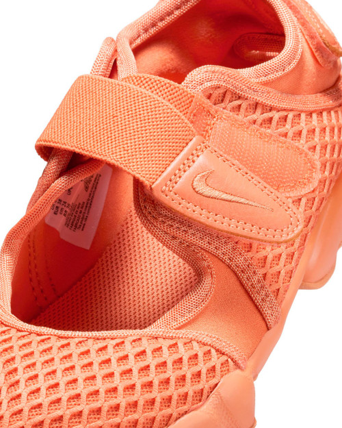 zapatillas nike air rift para mujer color naranja