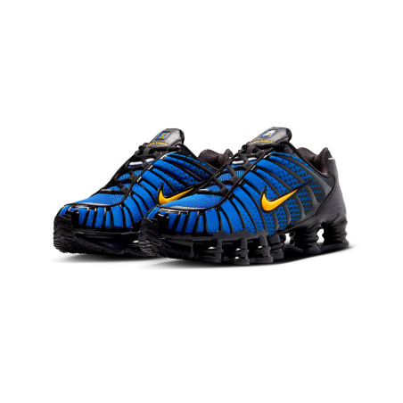 zapatillas nike shox tl azules para hombre