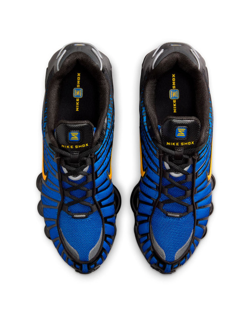 zapatillas nike shox tl azules para hombre