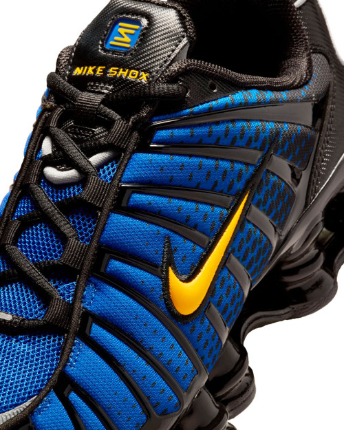 zapatillas nike shox tl azules para hombre
