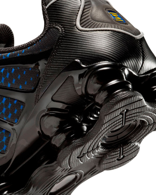 zapatillas nike shox tl azules para hombre