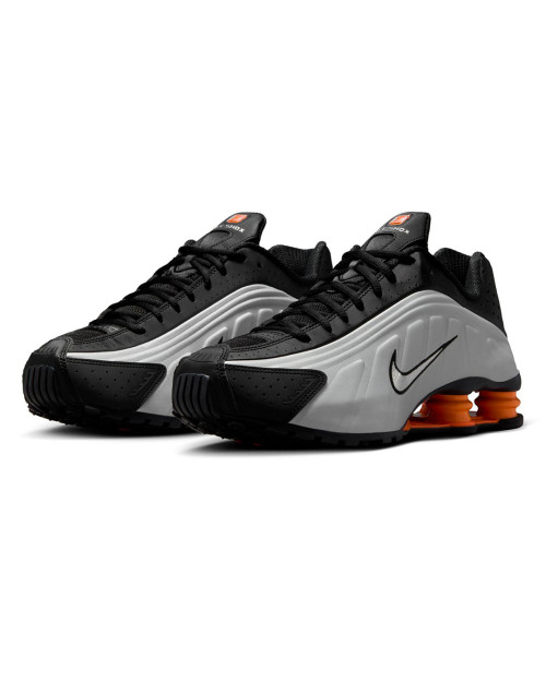 zapatillas nike shox r4 para hombre color plata