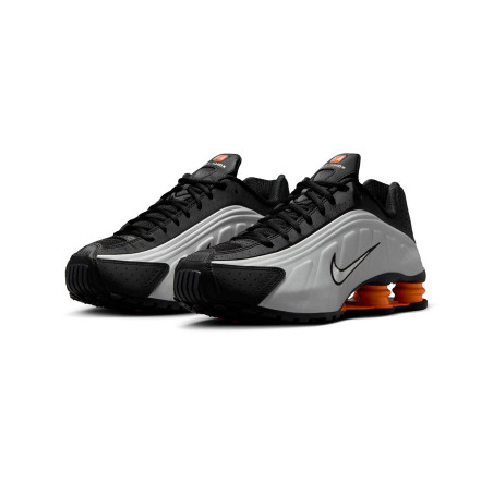 zapatillas nike shox r4 para hombre color plata
