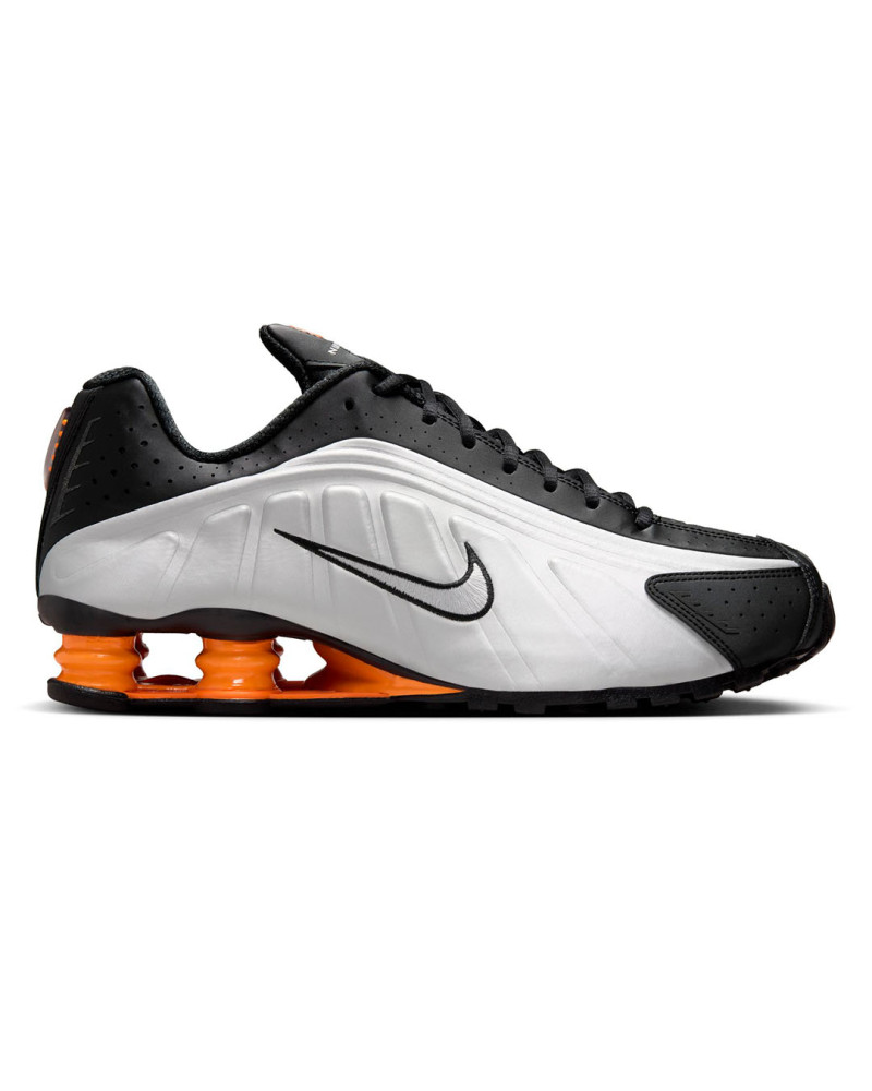zapatillas nike shox r4 para hombre color plata
