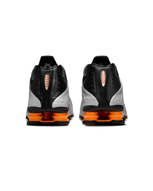 zapatillas nike shox r4 para hombre color plata