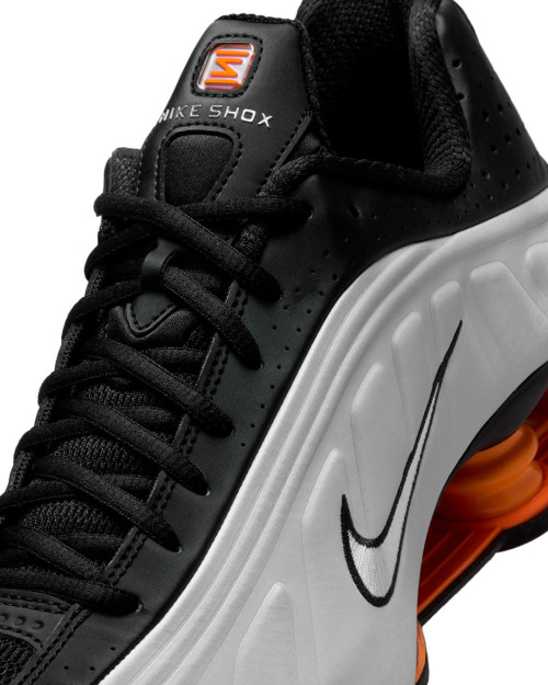 zapatillas nike shox r4 para hombre color plata