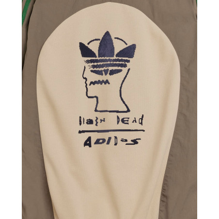sudadera adidas brain dead color beige