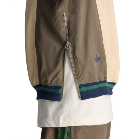 sudadera adidas brain dead color beige