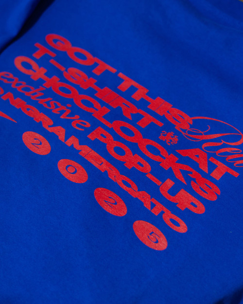 camiseta azul choclock DPMSA