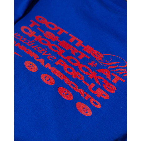 camiseta azul choclock DPMSA