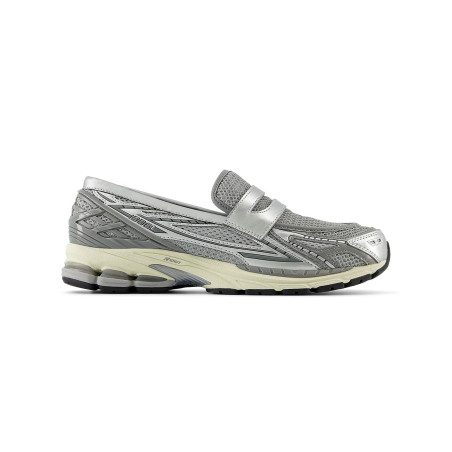 mocasines zapatillas new balance 1906 loafer plateados