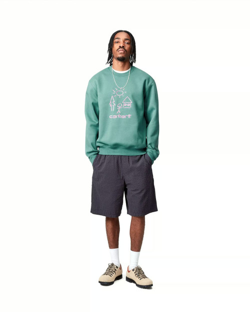 sudadera carhartt WIP color menta