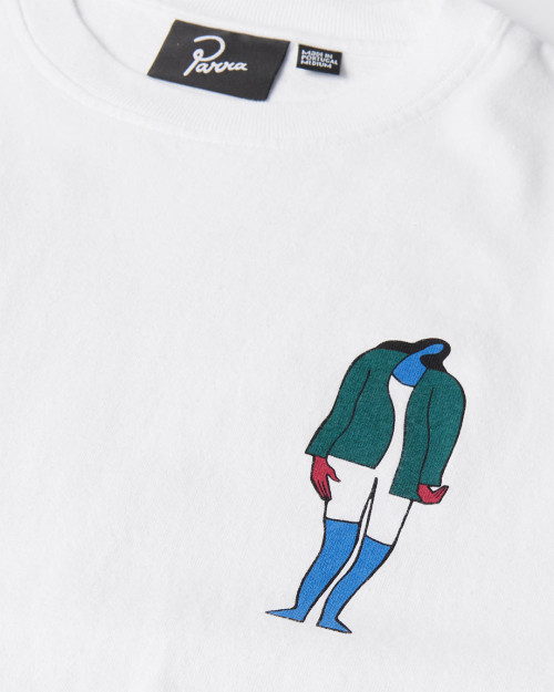 camiseta blanca parra