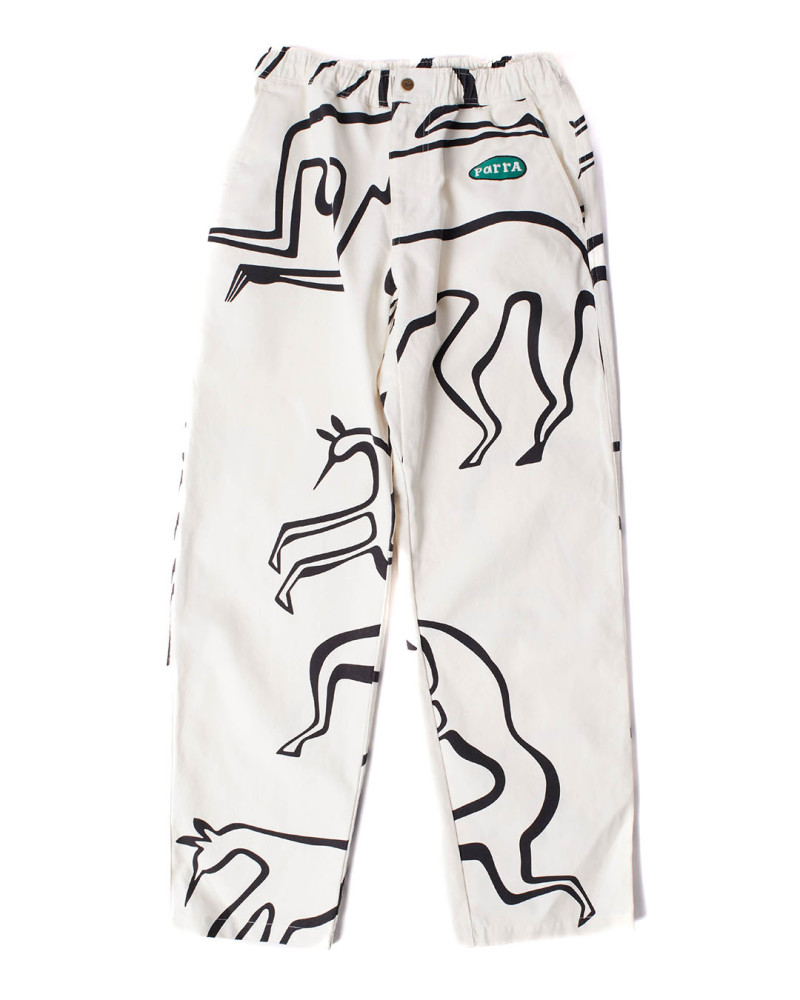 pantalon blanco de parra