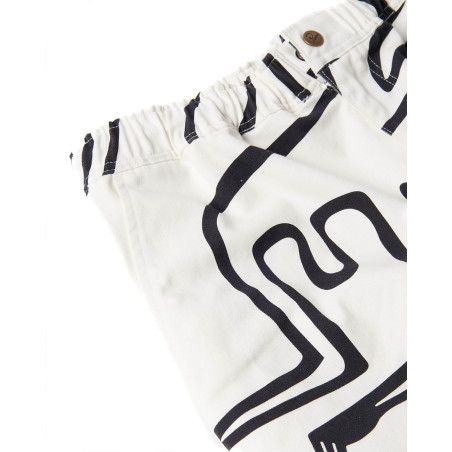 pantalon blanco de parra
