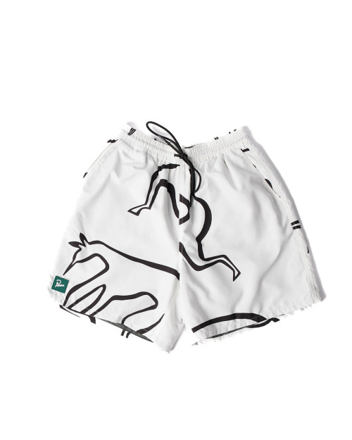 PARRA YOGA WALKS SWIM SHORTS